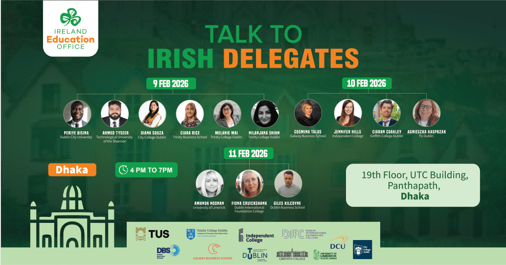 Talk to Irish Delegates in Dhaka Event